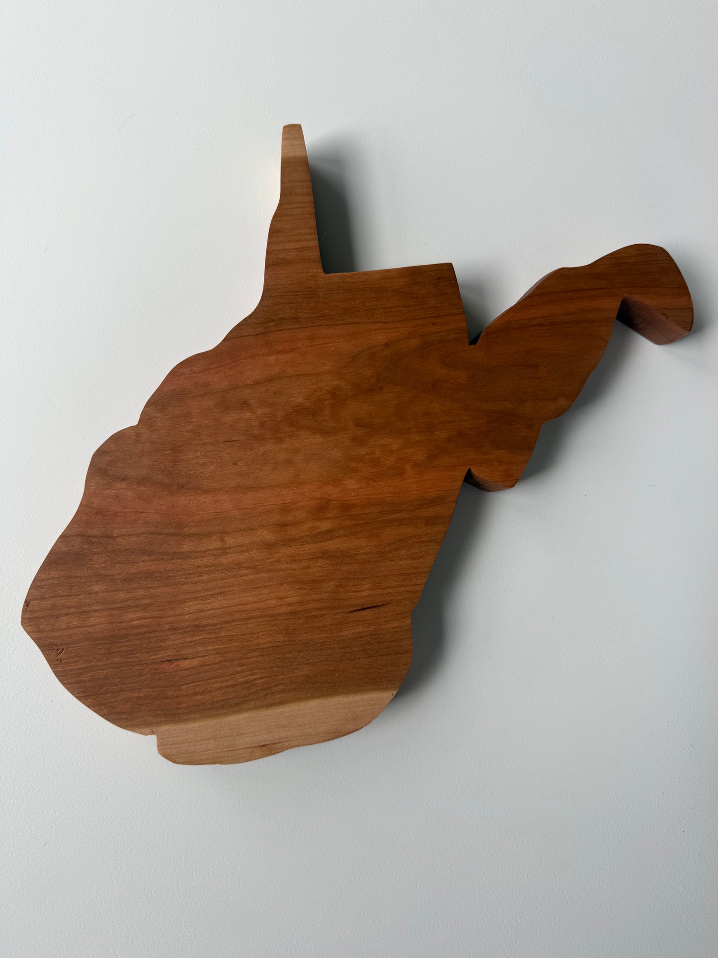 West Virginia shaped charcuterie board